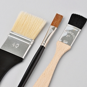 One-stroke, flat and professional brushes